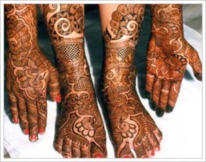 Bridal mehndi designs for hands and foot | Latest Collection 2012