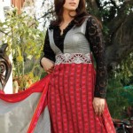 Red and Black Dress for Eid