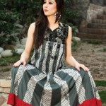 Stripped Dress for Eid