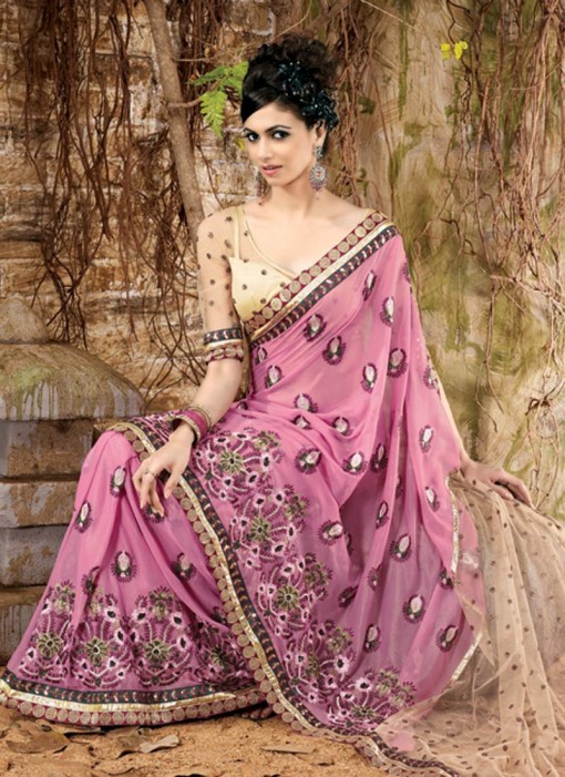 Fancy-Embroidered-Sarees-e