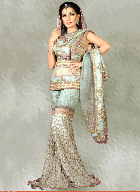 sharara design bridal
