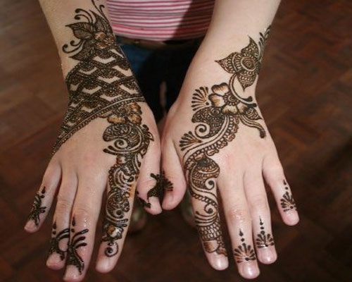 Pakistani Mehndi Designs 2012