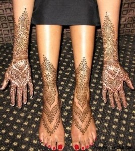 Wedding Mehndi Designs 2012