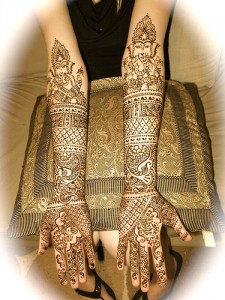 bridal henna designs For arms