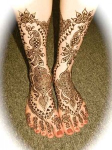 latest mehndi designs for brides