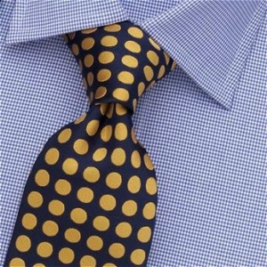 spotted neck tie 6