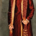 Stylish groom dress by Deepak Perwani