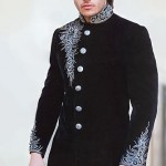 Fancy groom dress by Deepak Perwani