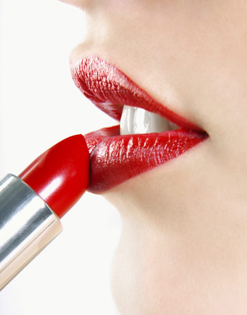 red medora lipstick
