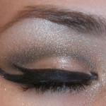 Double winged eyeliner style
