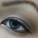 Glitter eyeliner style