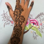 Latest Arabic Mehndi Designs 2012 for Hands