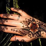 Simple Mehndi Designs 2012