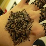 Mehndi tattoo designs for Eid 2012