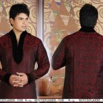 Royal Maroon Kurta Pajama Fashion 2012