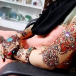 Stylish Bridal Mehndi Designs 2012