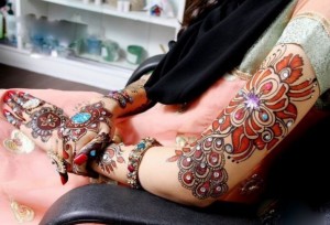 Stylish Bridal Mehndi Designs 2012