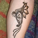 Arm Mehndi Design for Girls 2012
