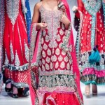 Pakistani bridal wedding dresses 2012