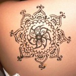 stylish mehndi tattoos