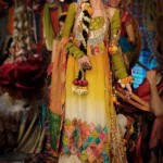 Bridal Floral Jewelry designs 2012 - Mehndi Dress trends in Pakistan