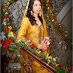 Bridal Mehndi Dresses 2012