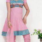 Pakistani fancy child Fashion frock-2012