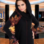A-line khaleeji abaya 2012 - Kaftan Jilbab Trends