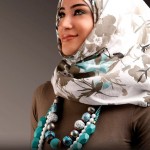 Arabic scarf design 2012 - Muslim women in Scarf - Latest Hijab Styles