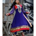 Blue frock combination for girls