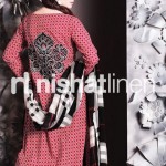 Floral logo kurta design for women