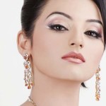 Model Sadia Khan - Party makeup for Evening