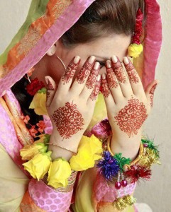 Wedding Mehndi for bride