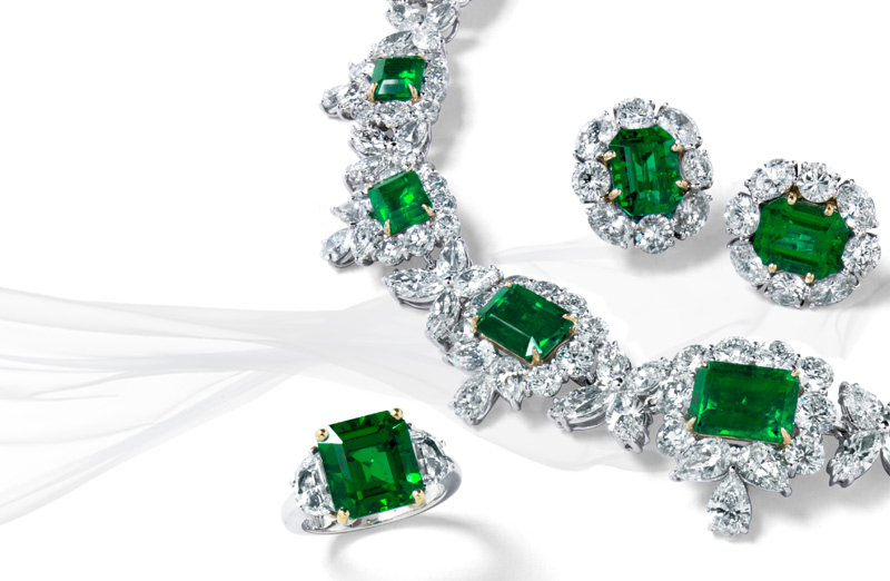 Emerald jewelry 2013