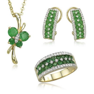 Emerald jewelry trends 2013