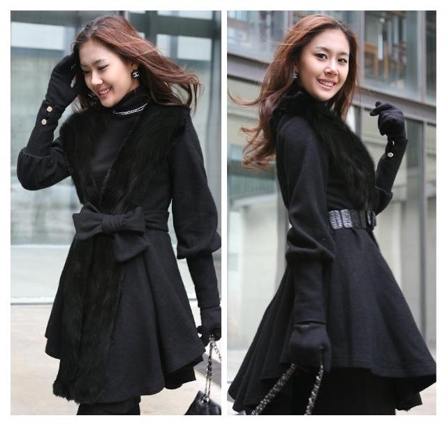New Stylish Long Coats for Girls in Winter 2013 Long Coat Trends