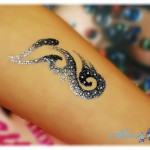 Glitter tattoos