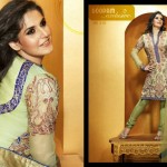 Stylish a line indian dress