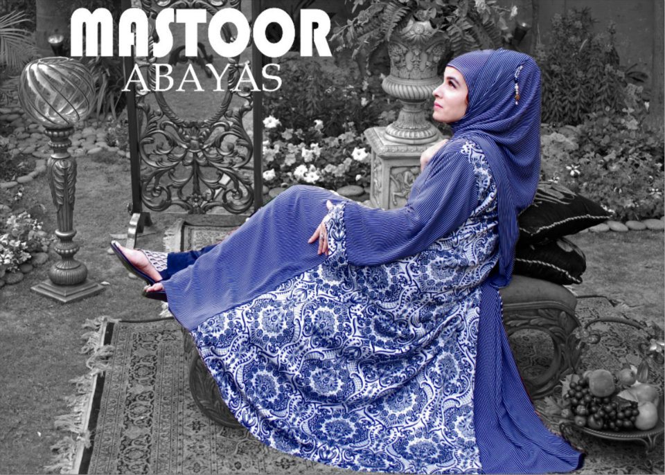 Winter abaya designs by mastoor
