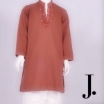 branded pakistani kurta designs by Junaid Jamshaid. Latest JJ kurta shalwar collection 2013.