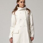 Hign neck wool coat