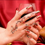 nail art designs and latest trends for brides