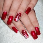 finger nail art pics - bridal nail art designs