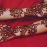 Beautiful bridal mehndi