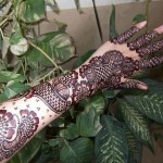 Bridal heena designs
