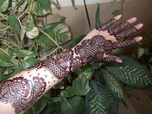 Bridal heena designs