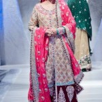 Bridal walima dress by zainab sajid 2013 collection