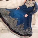 Embroidered pakistani frock designs