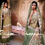 Green bridal dress by rizwan moazzum