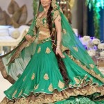 Green bridal dresses 2013